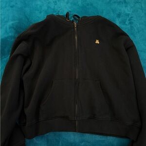 Teddy Fresh Women’s Classic Bear Ear Zip Up Hoodie